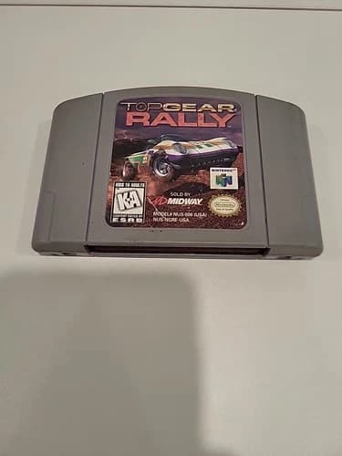 Top Gear Rally (Nintendo 64, 1997) N64