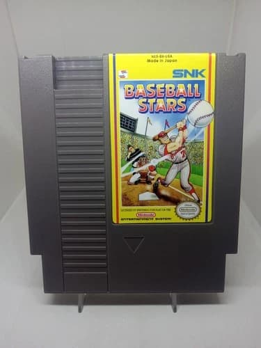 Baseball Stars (Nintendo NES) Reconditioned! Authentic!
