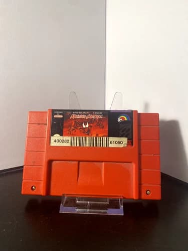 Spider-Man and Venom: Maximum Carnage SNES Red Cartridge Authentic Tested