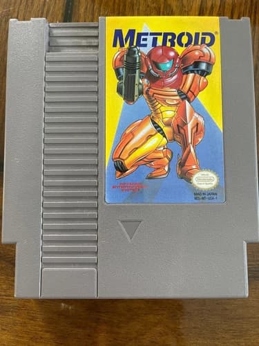Nintendo NES Metroid cartridge 1985