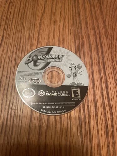 Bomberman Generation (Nintendo GameCube, 2002) Disc Only