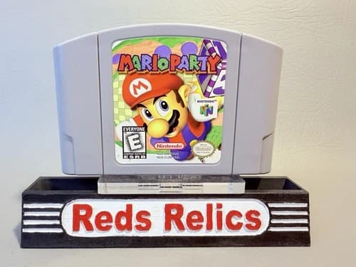 Mario Party (Nintendo 64, N64 1999) Authentic - Cleaned - Excellent Condition