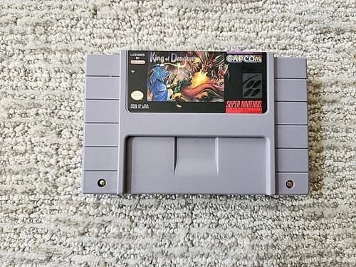 King Of Dragons SNES Cartridge Only Capcom Authentic & Tested!