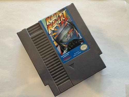 Rad Racer II 2 Nintendo NES Tested And Working