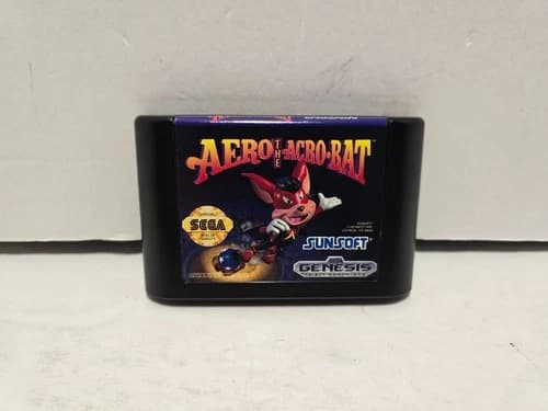 Aero the Acrobat Sega Genesis