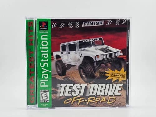 Sony Playstation 1 PS1 Test Drive Off Road CIB Cleaned & Tested