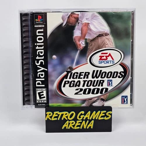 Tiger Woods PGA Tour 2000 (PlayStation 1 PS1) CIB COMPLETE