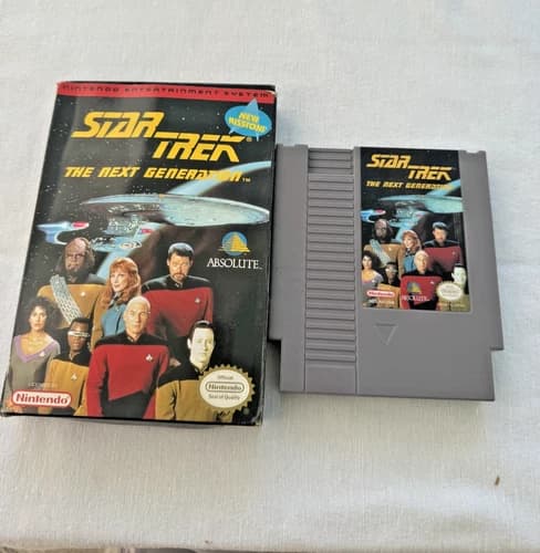 Star Trek: The Next Generation, NES, CIB, Great Condition