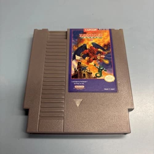 Gargoyle's Quest II 2 Capcom Nintendo NES 1992 Cart Only Tested Video Game