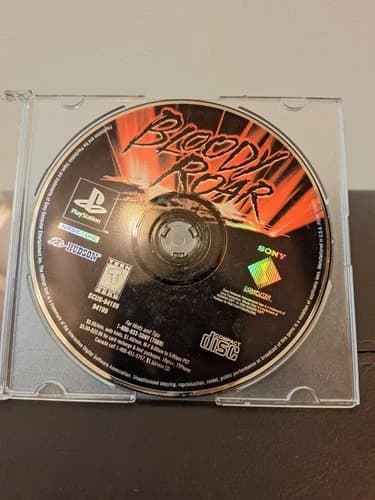 Bloody Roar (Sony PlayStation 1, 1998) PS1 Disc Only Tested