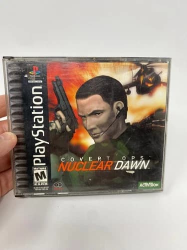 Covert Ops: Nuclear Dawn (Sony PlayStation 1, 2000) - CIB W/Reg - Tested