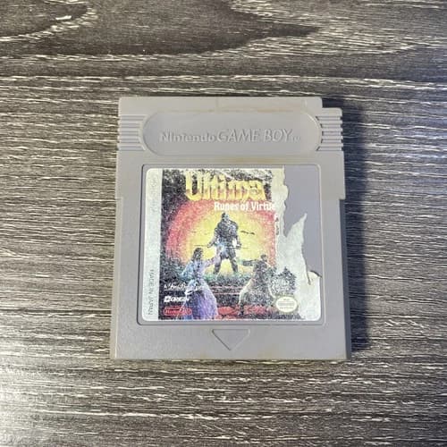 Ultima: Runes of Virtue (Nintendo Game Boy, 1992) CARTRIDGE ONLY - Tested Works