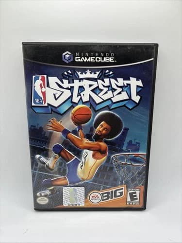 NBA Street Basketball Gamecube CIB Complete Nintendo Black Label OEM Tested