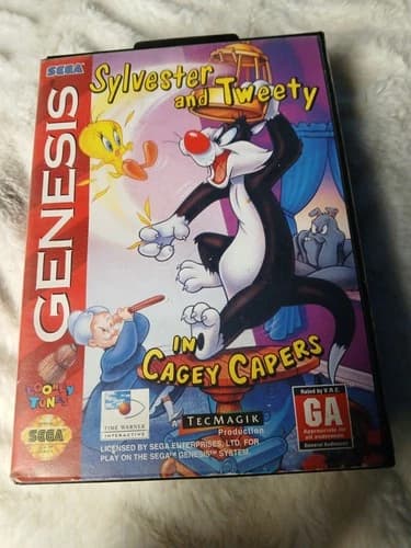 Sylvester and Tweety in Cagey Capers (Sega Genesis, 1993)