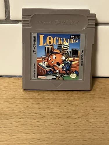 Lock N' Chase (Nintendo Gameboy, 1990) Loose Game Cartridge Tested