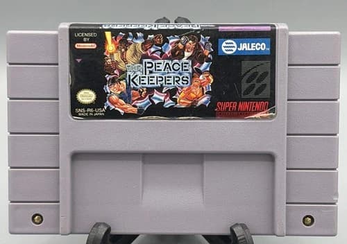 The Peace Keepers Jaleco SNES Super Nintendo Authentic💯 Tested ✅ Free Ship🇺🇸