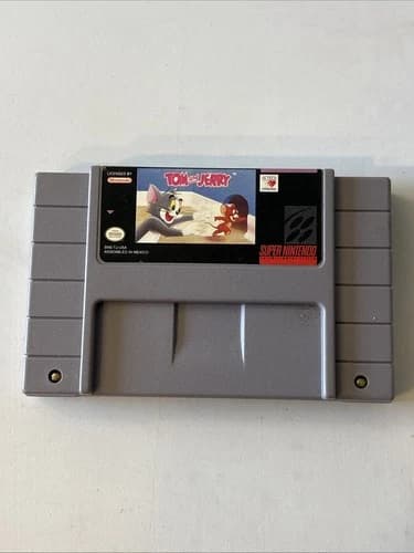Tom and Jerry Super Nintendo Entertainment System 1993 SNES Cartridge Only