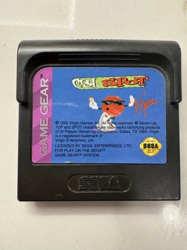 Cool Spot (Sega Game Gear, 1993) Game Cartridge Only - Tested Works