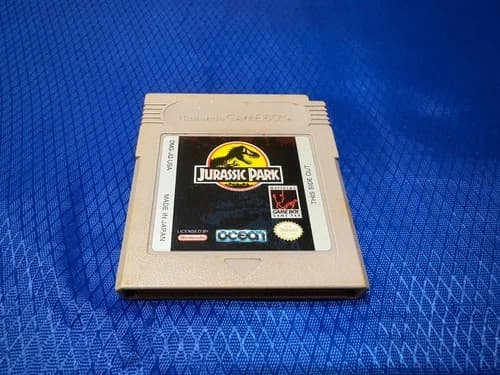 Jurassic Park (Nintendo Game Boy, 1993) tested and working