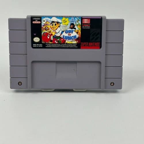 Out to Lunch - Super Nintendo Entertainment System SNES