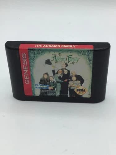 THE ADDAMS FAMILY - SEGA GENESIS - CART ONLY *TESTED & WORKING*