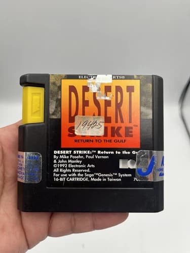 Desert Strike (Sega Genesis) OEM Cartridge Only - Tested