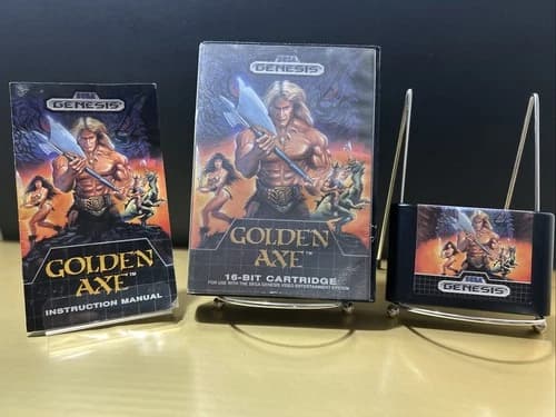 Golden Axe (Sega Genesis, 1989) Complete Cib