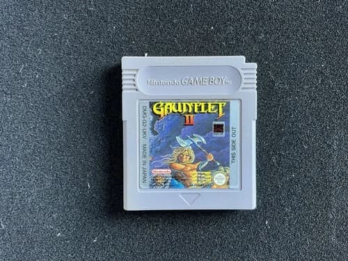 Gauntlet II 2 Nintendo Gameboy Authentic Cartridge, Tested