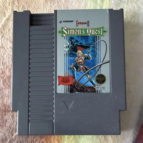 Konami Castlevania II: Simon's Quest Nintendo NES Cartridge Only NTSC-U/C