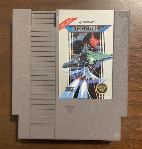 Gradius – NES – Tested – Authentic – Cart Only (5 Pins)