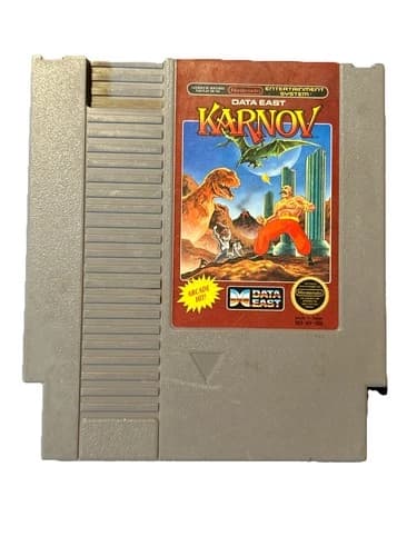 Karnov By Data East Nintendo Entertainment System NES Authentic - Tested.