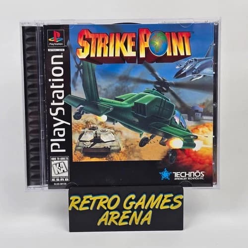 Strike Point (PlayStation 1 PS1) CIB COMPLETE