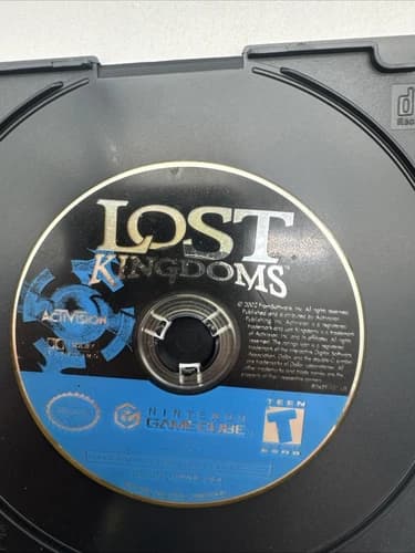 Lost Kingdoms (Nintendo GameCube, 2002) game Disk only. tested!