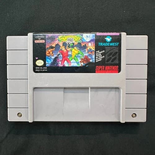 Battletoads Double Dragon Super Nintendo SNES Game 1993 Cartridge