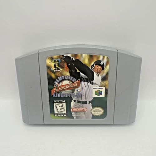 Major League Baseball Ken Griffey Jr Nintendo N64 Game Cartridge VGC