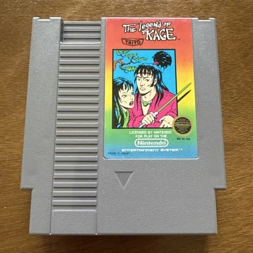 The Legend of Kage Nintendo NES 1987 Cart Only