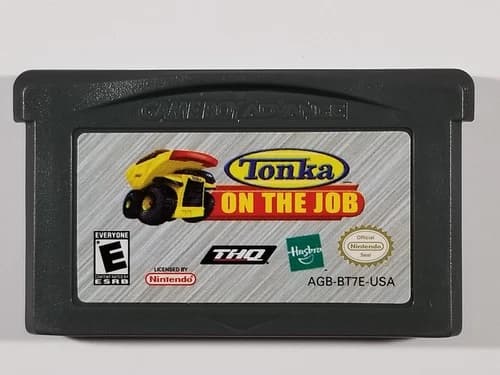 ¤ Tonka On The job ¤ (Game Cart) Good! Nintendo Gameboy Advance GBA OEM