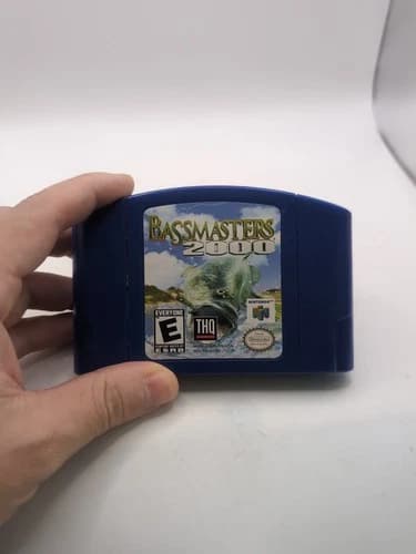 Bassmasters 2000 Nintendo 64 N64 Authentic Tested Working