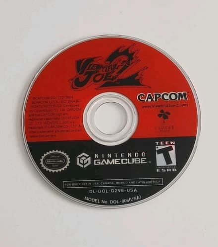 Viewtiful Joe 2 (Nintendo GameCube, 2004) Disc only - Tested