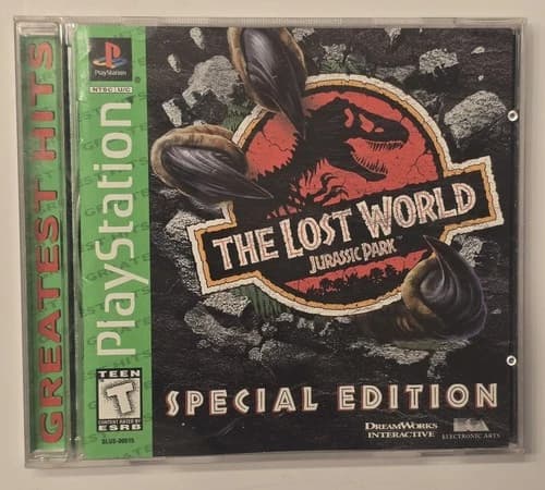 1998 THE LOST WORLD JURASSIC PARK SPECIAL EDITION Playstation PS1, Tested!