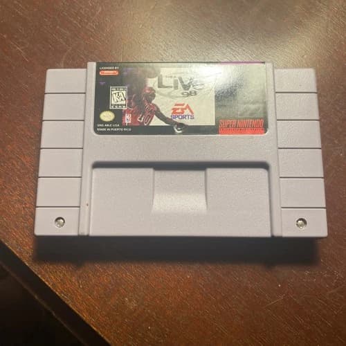 NBA Live 98 (Super Nintendo SNES)