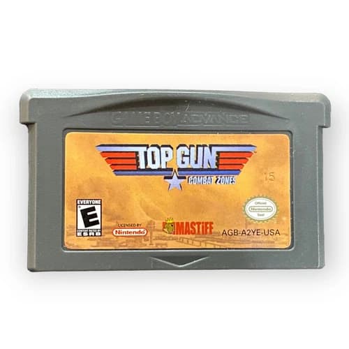 Top Gun: Combat Zones Nintendo Gameboy Advance GBA Tested Game Only