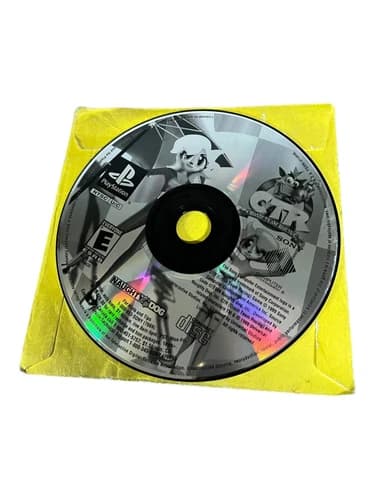 Sony PlayStation 1 PS1 Disc Only TESTED CTR: Crash Team Racing GH