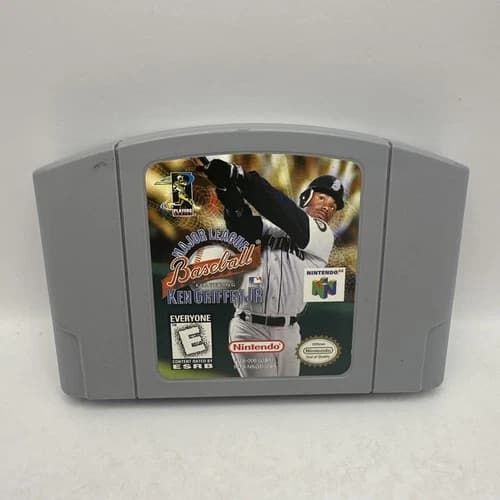 Major League Baseball Ken Griffey Jr Nintendo N64 Game Cartridge VGC