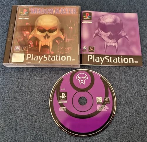 Sony Playstation 1 PS1 Game Shadow Master Boxed with Manual