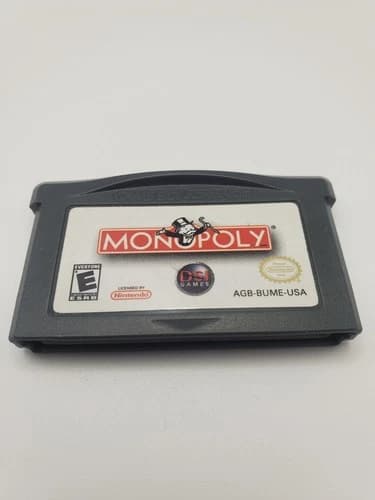 Monopoly (Nintendo Game Boy Advance, GBA, 2005) - Authentic Tested
