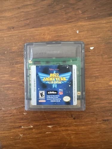 Buzz Lightyear of Star Command - 2000 Nintendo Gameboy Color - Game Only -Tested