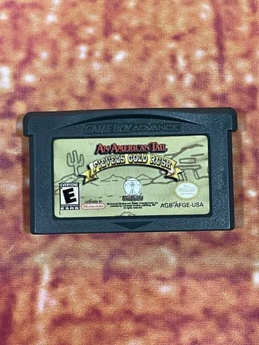 American Tail: Fievel's Gold Rush (Nintendo Game Boy Advance, 2002)