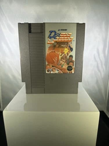 Double Dribble NES (Nintendo NES, 1987) Cart Only - Authentic Tested & Works
