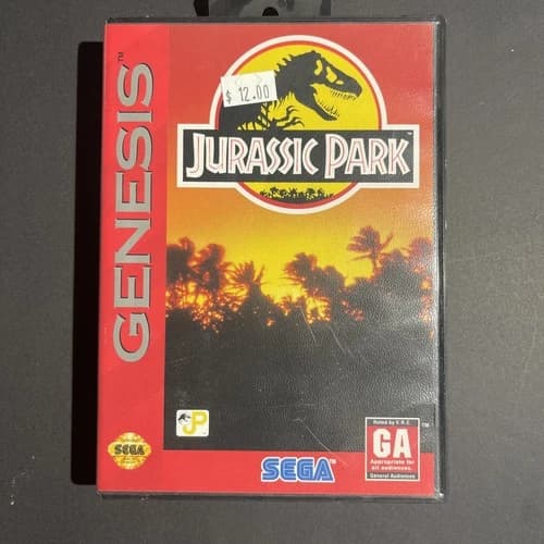 Sega Genesis Jurassic Park CIB Complete FREE SHIPPING